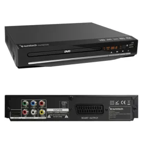 DVD-mängija Sunstech DVPMH225 Must