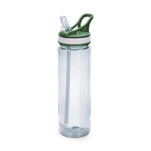 Water bottle Quid Quidate Green Plastic 700 ml (12 Units)