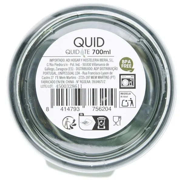 Infusions Bottle Quid Quidate Green 700 ml