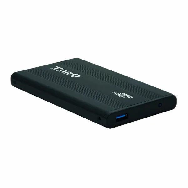 Išorinio disko korpusas TooQ TQE-2524B 2.5" HD SATA III USB 3.0 Juoda 2,5"