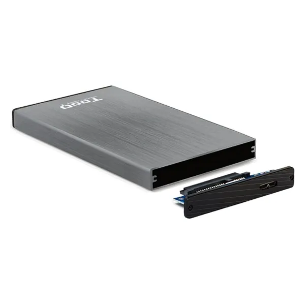 Корпус для жесткого диска TooQ TQE-2527G 2,5" SATA USB 3.0 Чёрный