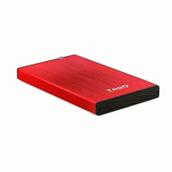 Išorinio disko korpusas TooQ TQE-2527R SATA III USB 3.0 3,5" Raudona Juoda / Raudona