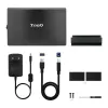 Kietojo disko dėklas TooQ TQE-3531B 3,5" USB 3.0 Juoda