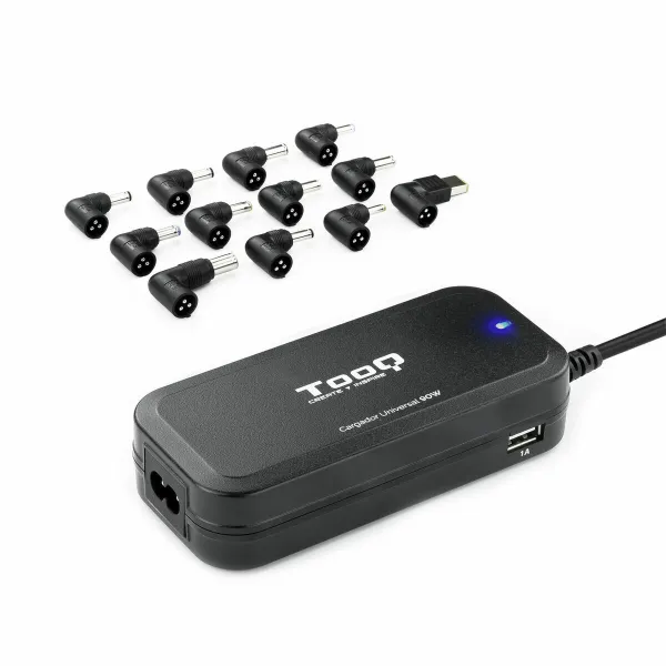 Nešiojamojo kompiuterio įkroviklis TooQ TQLC-90BS02AT 90W Juoda