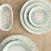 Flat Plate Bidasoa Kai Hydrozero White Ceramic Ø 27 cm (6 Units)