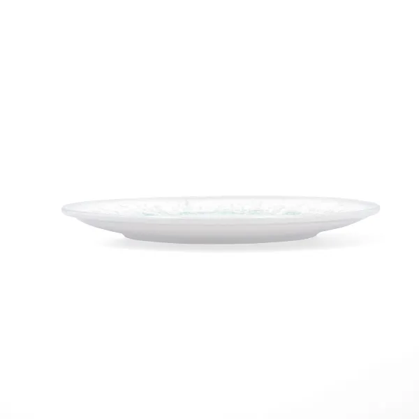 Flat Plate Bidasoa Kai Hydrozero White Ceramic Ø 27 cm (6 Units)