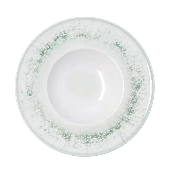 Pasta Dish Bidasoa Kai Hydrozero White Ceramic Ø 26 cm (6 Units)