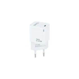 Sienas Lādētājs TooQ TQWC-PD20WT Balts 20 W (1 gb.)