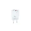 Sieninis įkroviklis TooQ TQWC-QCPD20WT USB-C USB-A