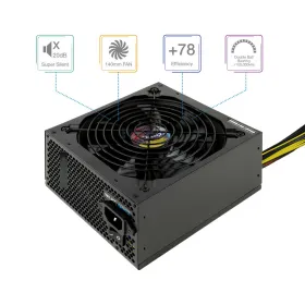 Power supply TooQ TQAPOLO-650SP ATX 650 W CE - RoHS