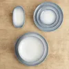 Snack Bowl Bidasoa Lea Hydrozero White Ceramic (6 Units)