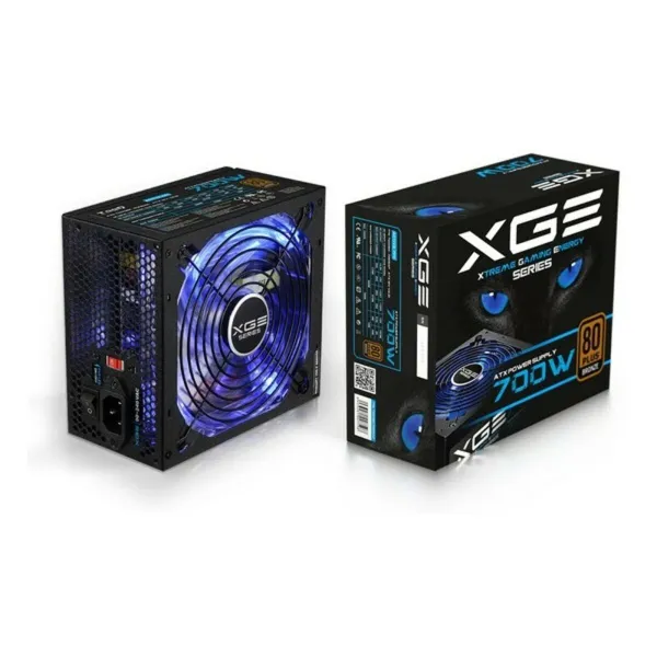 Žaidimo energijos tiekimas TooQ TQXGEII-700SAP LED 700W Juoda