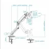 TV Statīvs TooQ DB4032TNR-G 9 kg 17"-32"