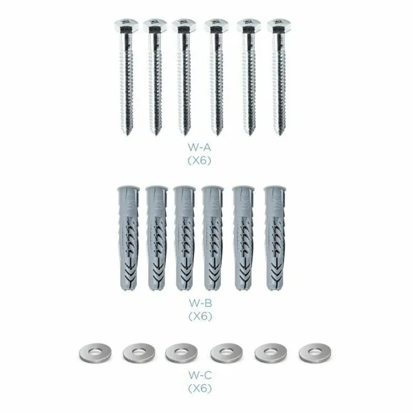 Seinäteline TooQ LP42100T-B 60" 100"