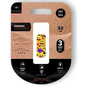 USB stick Tech One Tech Emoji collage Multicolour 32 GB