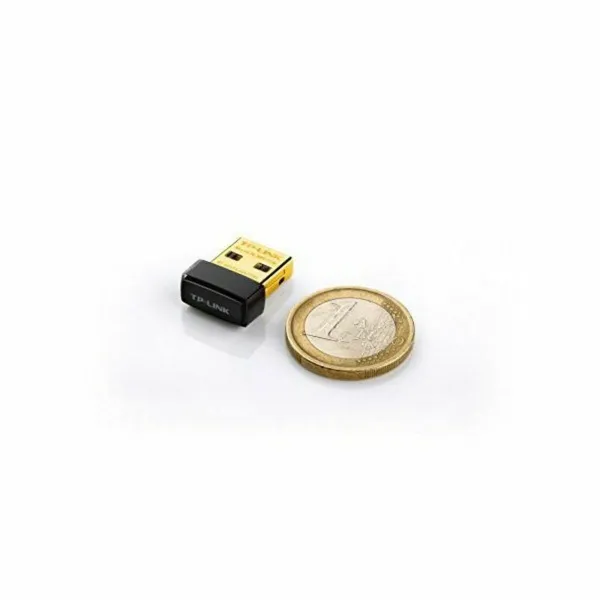 Сетевой адаптер TP-Link Nano TL-WN725N Чёрный 150 Mbit/s
