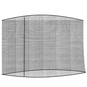 Hyttysverkko puutarhavarjoon 3m - musta