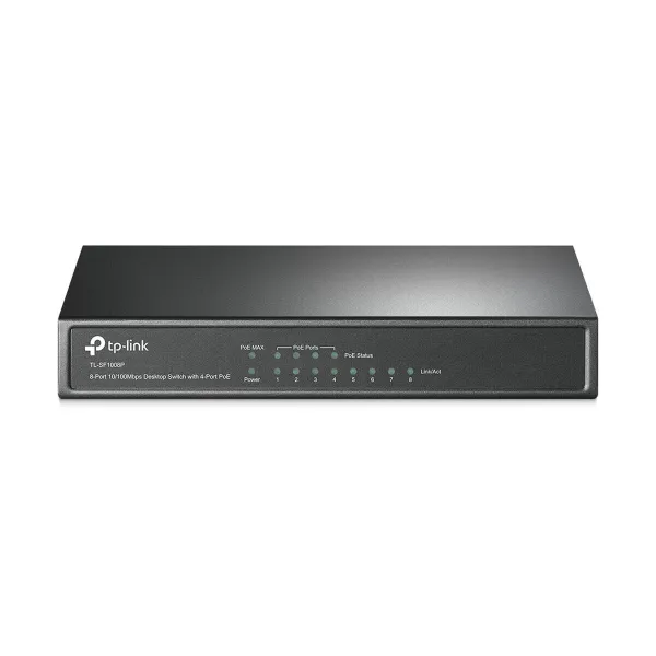 Galda Virsmas Slēdzis TP-Link TL-SF1008P RJ45 PoE 1.6 Gbps