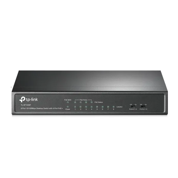 Galda Virsmas Slēdzis TP-Link TL-SF1008P RJ45 PoE 1.6 Gbps