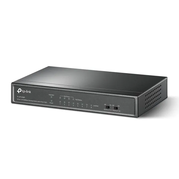 Galda Virsmas Slēdzis TP-Link TL-SF1008P RJ45 PoE 1.6 Gbps
