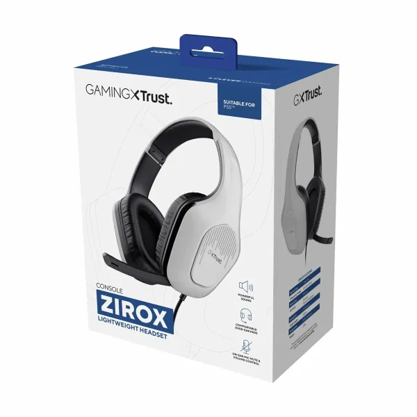Headphones with Microphone Trust 415PS  White PlayStation 5