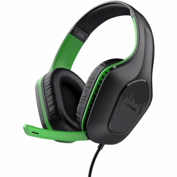 Headphones with Microphone Trust GXT 415S Zirox Black Green