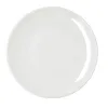 Flat Plate Bidasoa Harmony Hydrozero White Ceramic Ø 30 cm (6 Units)