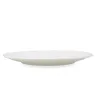 Flat Plate Bidasoa Harmony Hydrozero White Ceramic Ø 30 cm (6 Units)