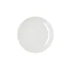 Flat Plate Bidasoa Harmony Hydrozero White Ceramic Ø 19 cm (6 Units)