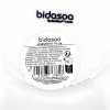 Flat Plate Bidasoa Harmony Hydrozero White Ceramic Ø 19 cm (6 Units)