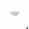 Snack Bowl Bidasoa Harmony Hydrozero White Ceramic (6 Units)