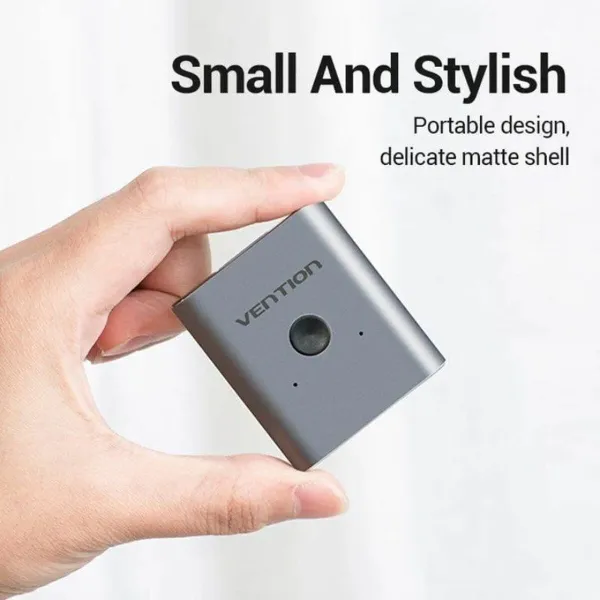 HDMI slēdzis Vention AFUH0 Pelēks