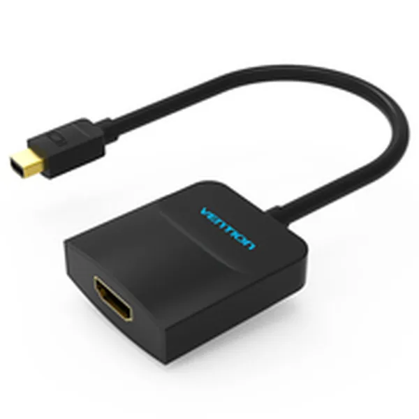 Mini DisplayPort-HDMI Kaabel Vention HBCBB 10 cm Must