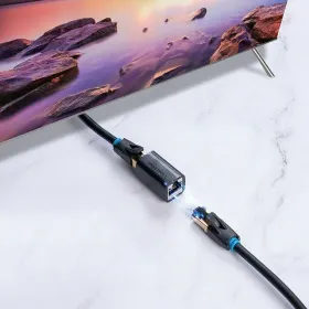 RJ45-adapteri Vention IPWB0 Musta