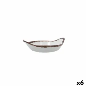 Snack tray Bidasoa Orion Hydrozero White Ø 16 cm (6 Units)