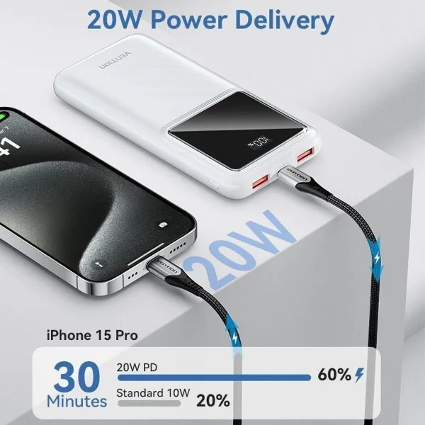 Powerbank Vention FHKB0