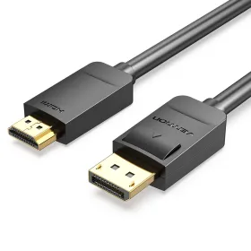 DisplayPort-HDMI Kaabel Vention HADBH Must 2 m