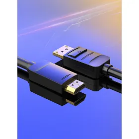 DisplayPort-HDMI Kaabel Vention HADBH Must 2 m