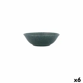 Snack Bowl Bidasoa Element Hydrozero Blue Ceramic (6 Units)