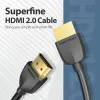 Кабель HDMI Vention AAIBI 3 m Чёрный