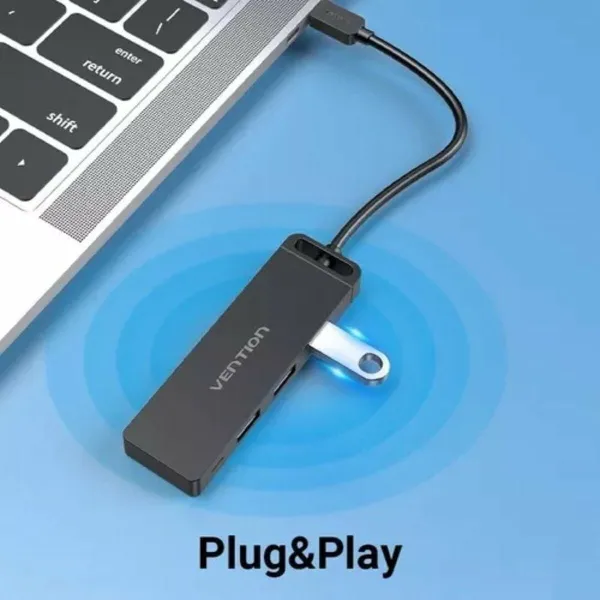 USB-разветвитель Vention TGTBB Чёрный