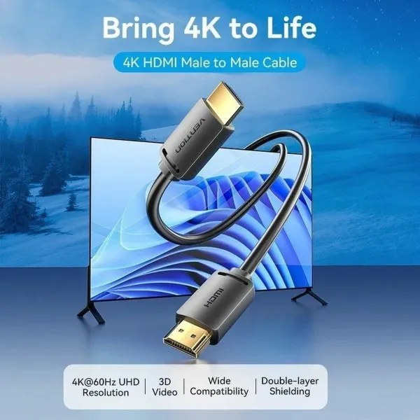 Кабель HDMI Vention ALJBH 2 m