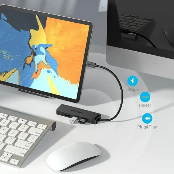 USB-C-разветвитель Vention TGKBB