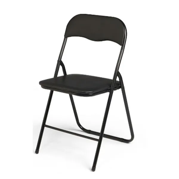 Folding Chair Gift Decor Black (6 Units)