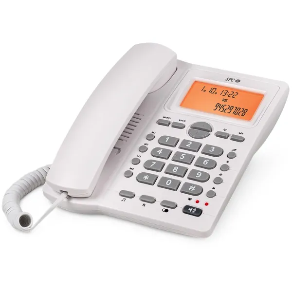 Fiksētais Telefons SPC 3612B Balts