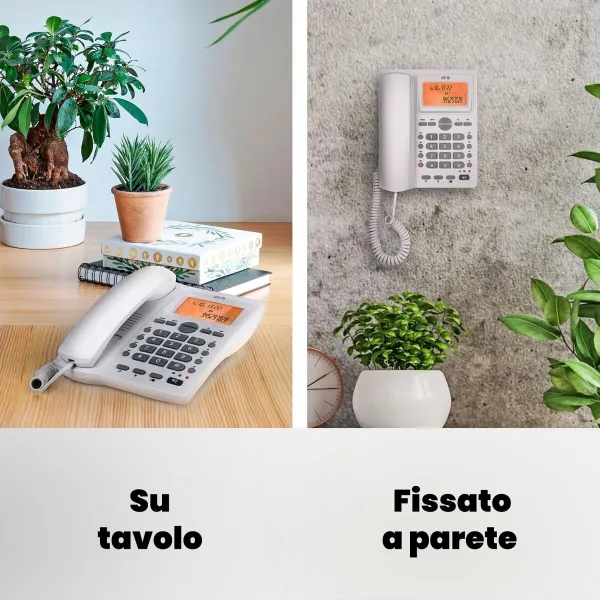 Fiksētais Telefons SPC 3612B Balts