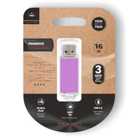 USB stick Tech One Tech Basic Purple 16 GB