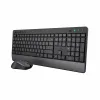 Klaviatuur ja Hiir Trust Trezo Must Hispaaniakeelne Qwerty