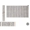 Carpet Gift Decor Grey Frames 140 x 80 cm (6 Units)