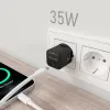Sienas Lādētājs Aisens ASCH-35W1P023-BK Melns 35 W (1 gb.)